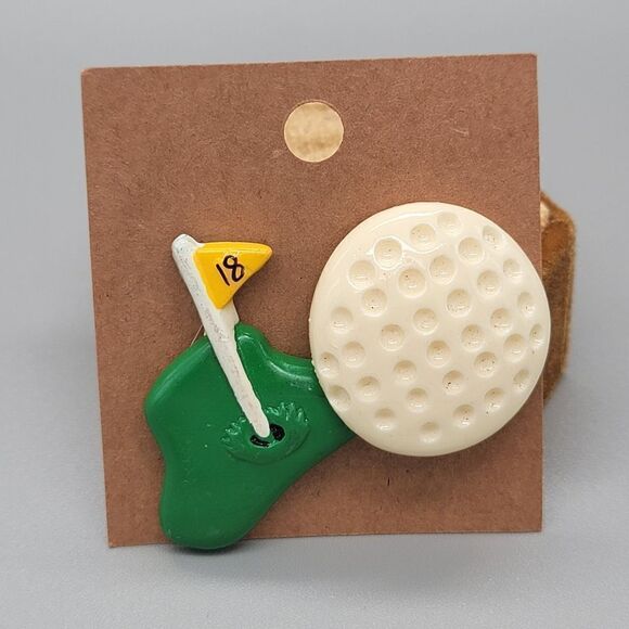 UNBRANDED 18th Hole Earrings - Picture 1 of 3